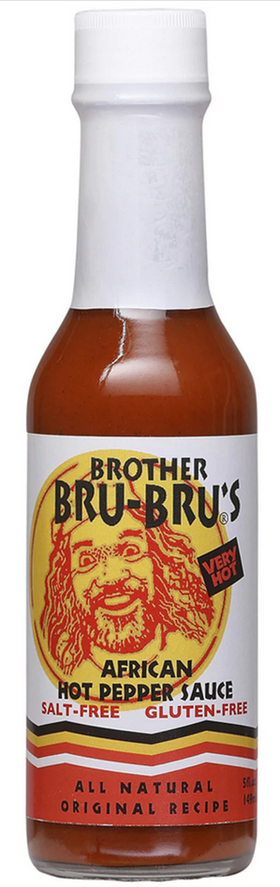 Brother Bru Bru's - Oryginalny afrykański gorący sos