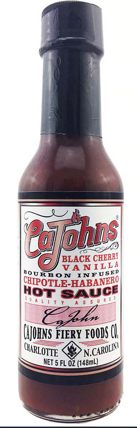 CaJohn's-Black Cherry Bourbon Vanilla BBQ Sauce