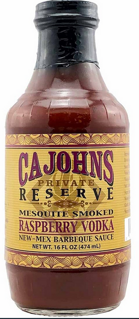 CaJohn's - Mesquite Smoked Raspberry Vodka BBQ Sauce