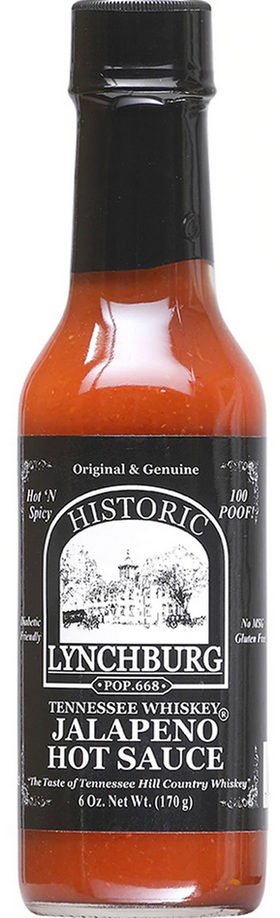 Historyczny Lynchburg - Tenessee Whisky Jalapeno Hot Sauce
