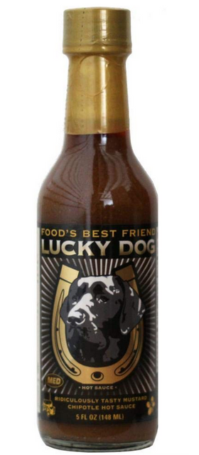 Lucky Dog - Brown Label - Absurdalnie Smaczny Ostry Sos Musztardowy Chipotle