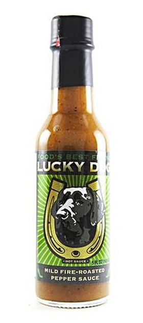 Lucky Dog - Green Label - Łagodne pieczone jalapeno i serrano