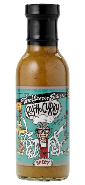 Torchbearer Sauces - Psycho Curry Hot Sauce